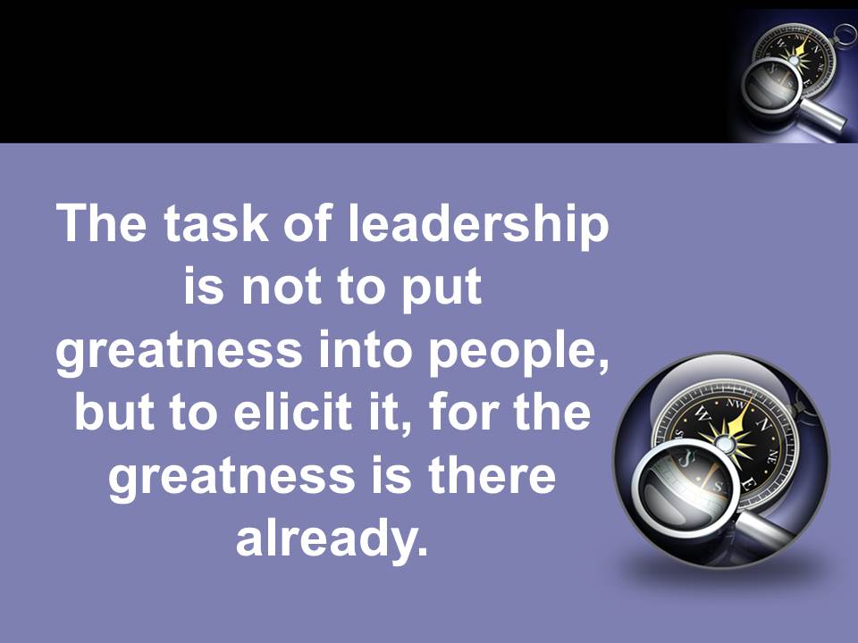 The Leadership Compass-Greatness