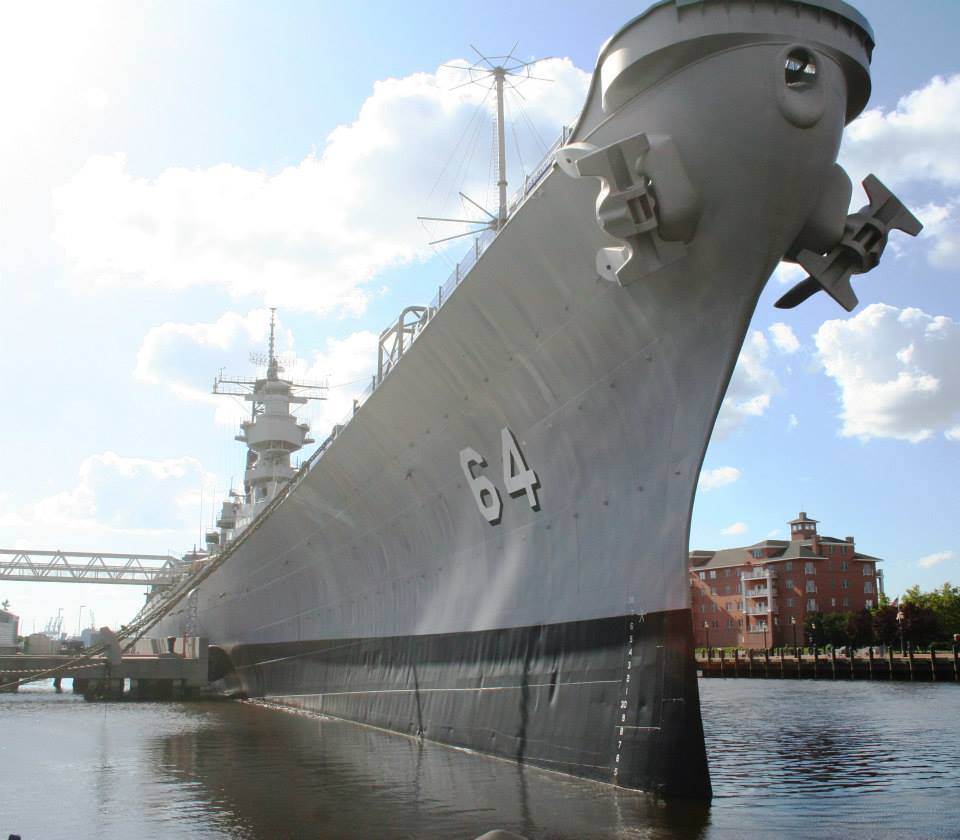 USS Wisconsin (BB-64) - Norfolk VA