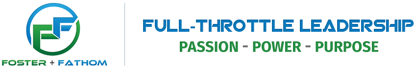 Foster+Fathom Full-Throttle Leadership Logo